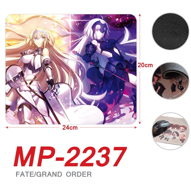 Fate/Grand Order Anime Full Color Printing Mouse Pad Unlocked 20X24cm price for 5 pcs MP-2237