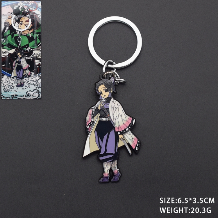 Demon Slayer Kimets Anime cartoon Key Chain school bag pendant