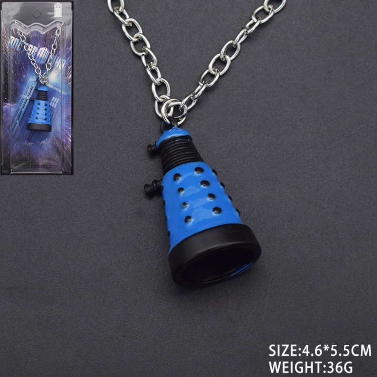 Doctor Who Anime cartoon metal necklace pendant