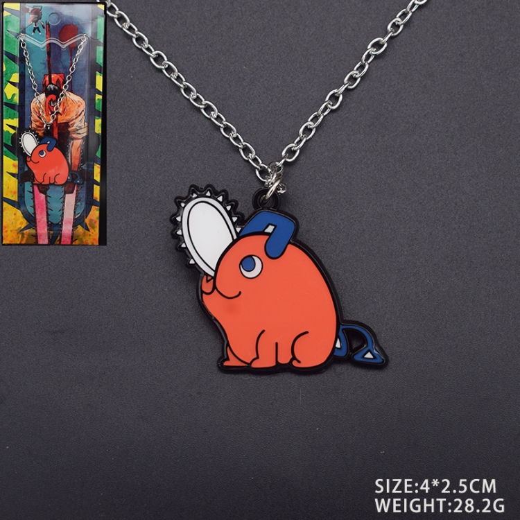 Chainsaw Man  Anime cartoon metal necklace pendant