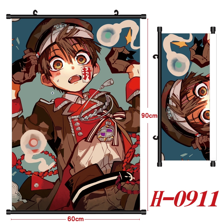 Toilet-bound Hanako-kun   Anime Black Plastic Rod Canvas Painting 60X90CM H0911