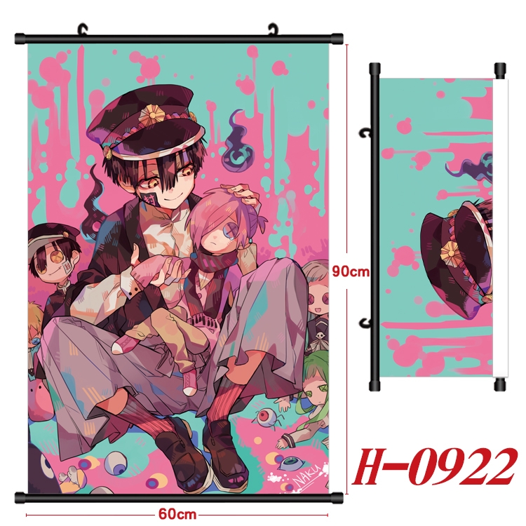 Toilet-bound Hanako-kun   Anime Black Plastic Rod Canvas Painting 60X90CM  H0922