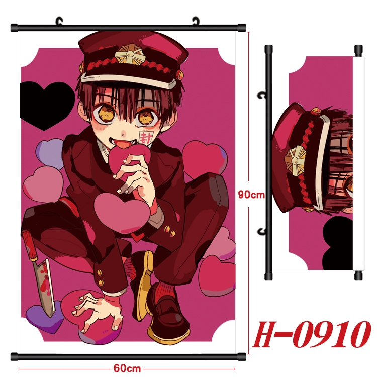 Toilet-bound Hanako-kun   Anime Black Plastic Rod Canvas Painting 60X90CM H0910