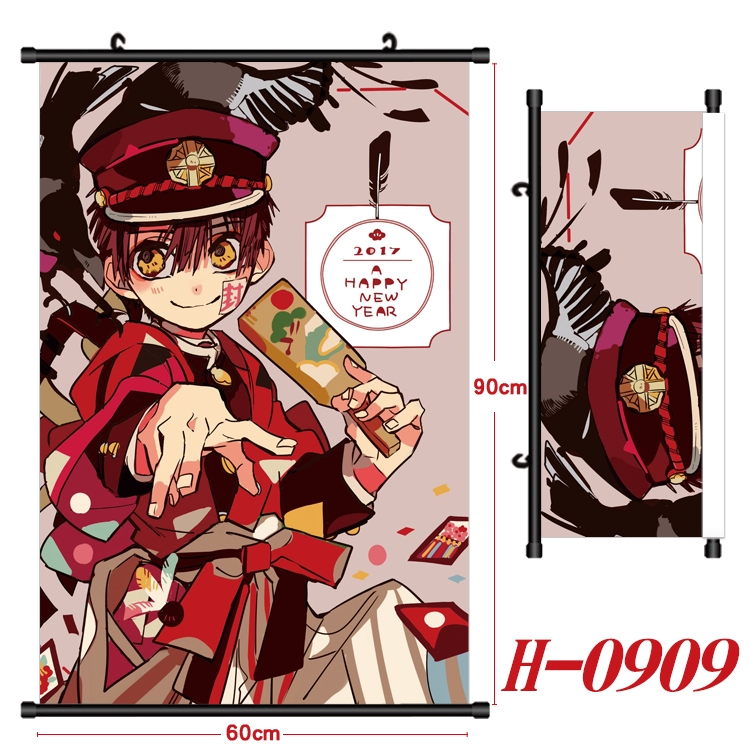 Toilet-bound Hanako-kun   Anime Black Plastic Rod Canvas Painting 60X90CM  H0909