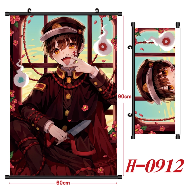 Toilet-bound Hanako-kun   Anime Black Plastic Rod Canvas Painting 60X90CM  H0912