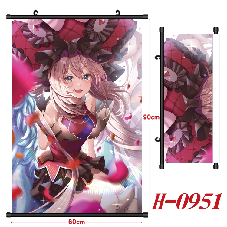 Fate/Grand Order  Anime Black Plastic Rod Canvas Painting 60X90CM  H0951