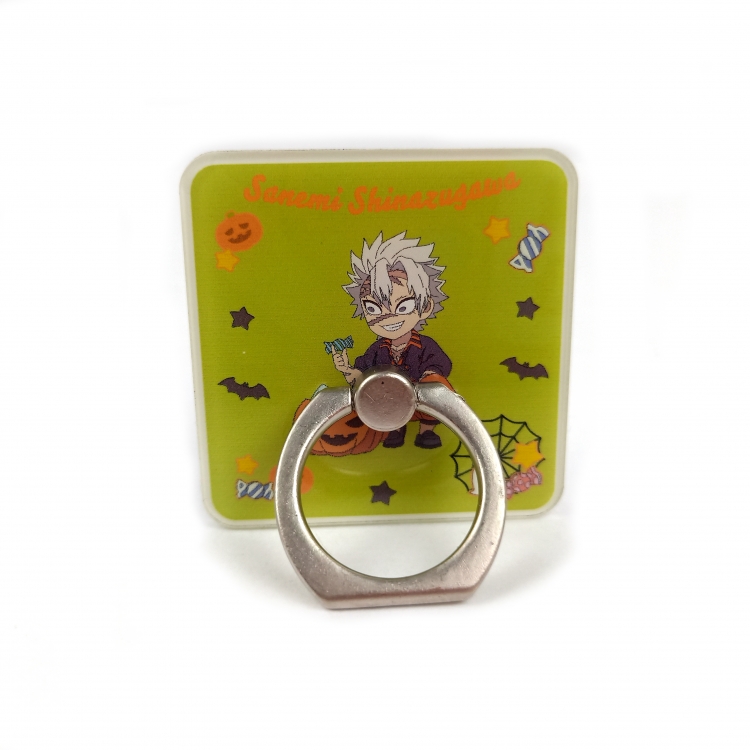 Demon Slayer Kimets Anime Peripheral Acrylic Ring Buckle price for 5 pcs 1024