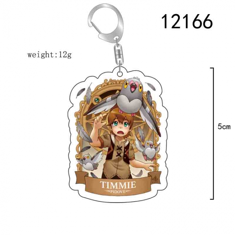 Genshin Impact Anime acrylic Key Chain  price for 5 pcs  12166