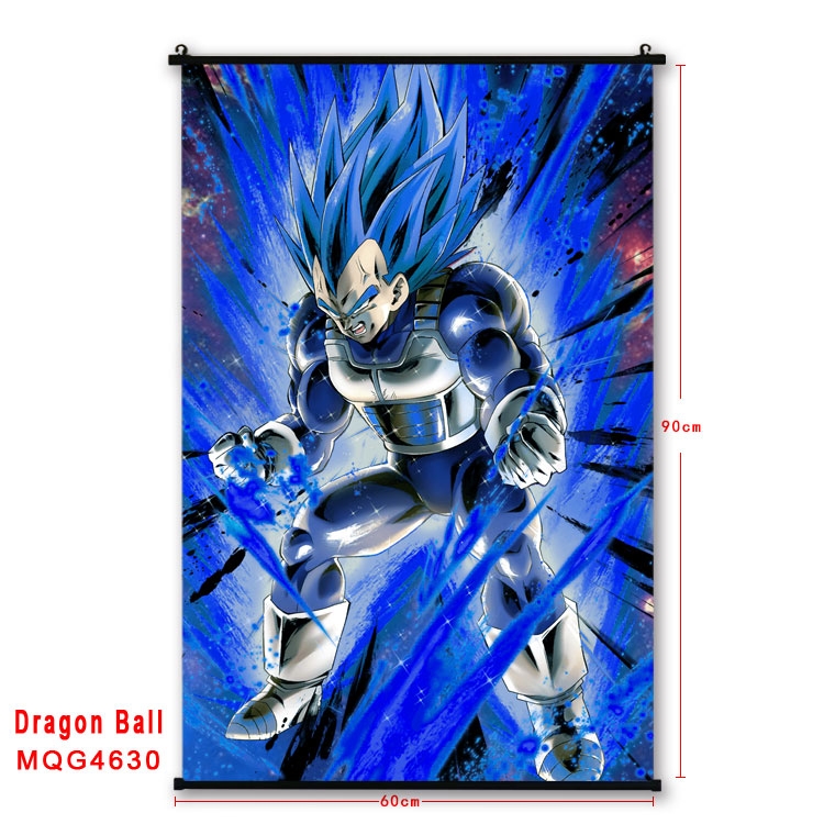 DRAGON BALL black Plastic rod Cloth painting Wall Scroll 60X90CM MQG-4630