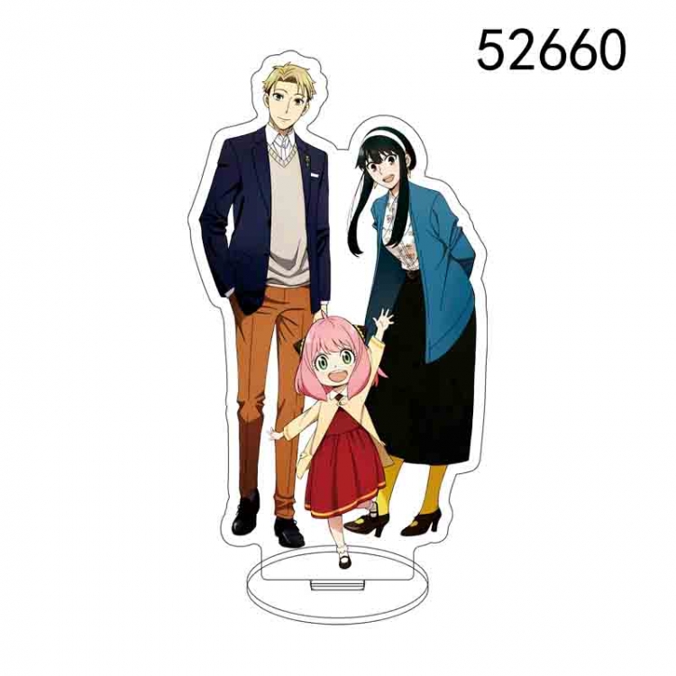 SPY×FAMILY Anime characters acrylic Standing Plates Keychain 15CM 52660  