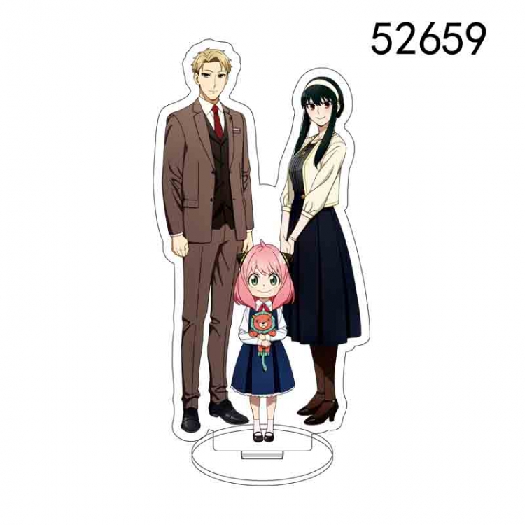 SPY×FAMILY Anime characters acrylic Standing Plates Keychain 15CM 52659  