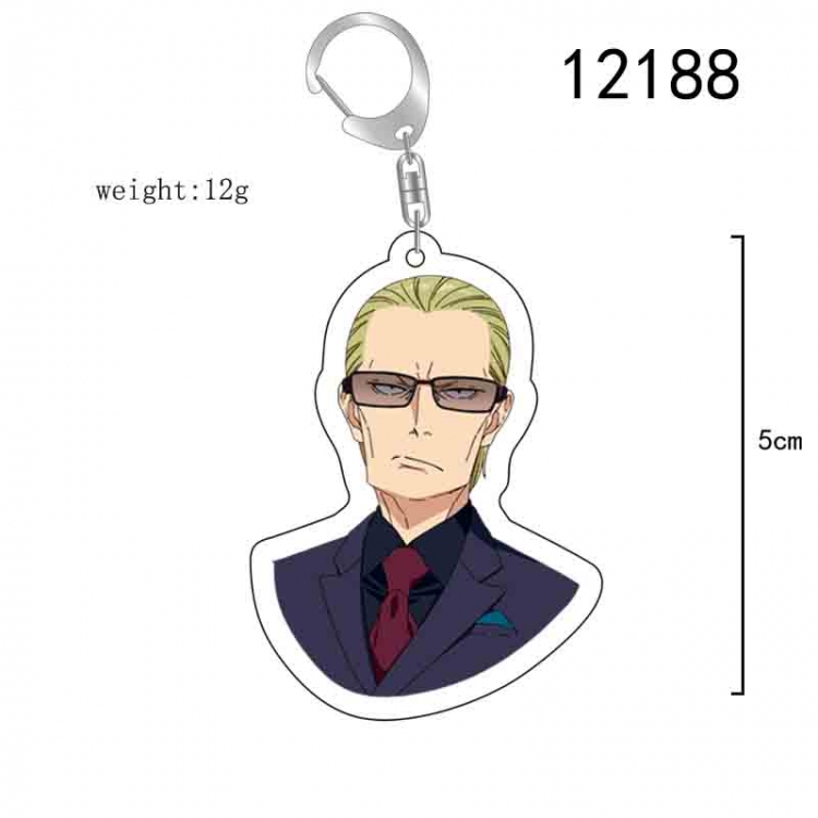 paiduilangkezhugekongming Anime acrylic Key Chain  price for 5 pcs  12188