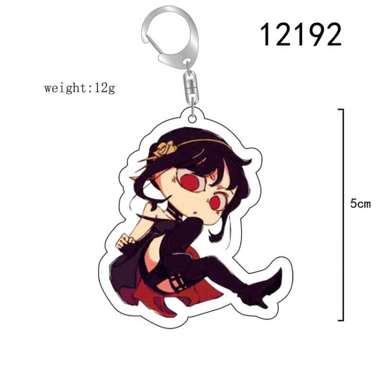 SPY×FAMILY Anime acrylic Key Chain  price for 5 pcs