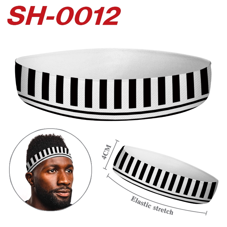 Demon Slayer Kimets Anime Stretch Sports Sweatband price for 5 pcs SH0012