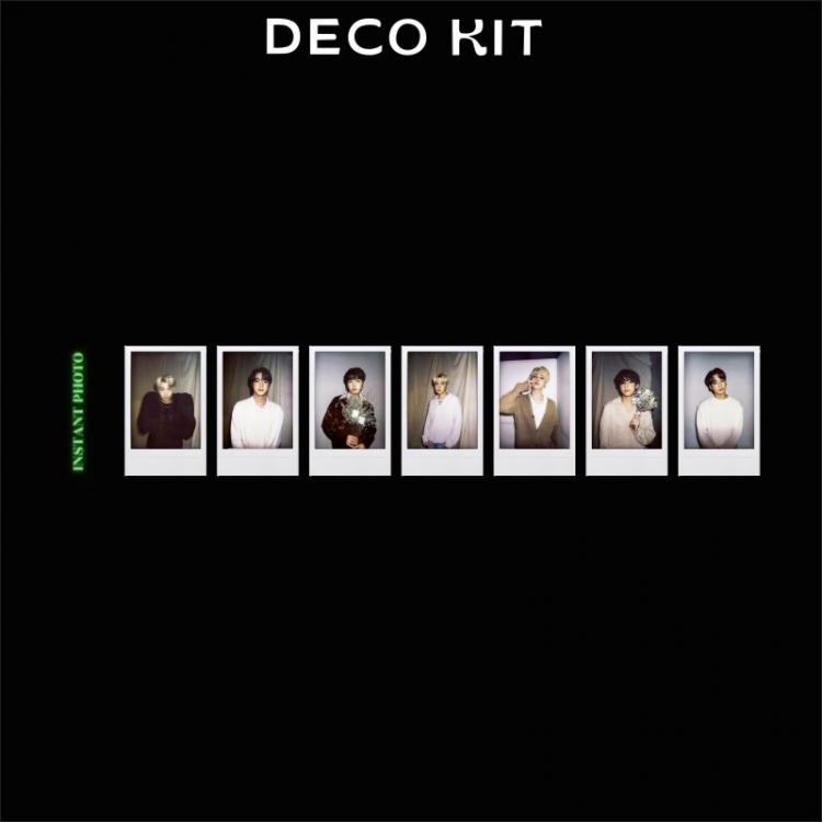 BTS deco kit gugu card random card small card set of 7 54X86mm price for 10  set