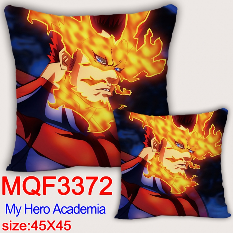 My Hero Academia Anime square full-color pillow cushion 45X45CM NO FILLING MQF-3372