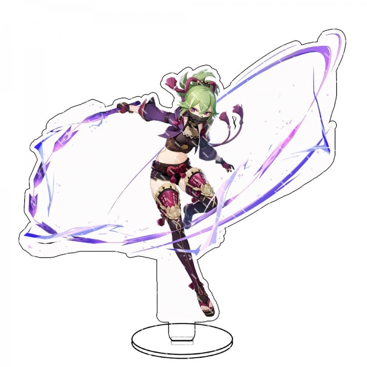 Genshin Impact Anime characters acrylic Standing Plates Keychain 15CM 52665