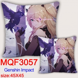 Pillow Genshin Impact Anime sq...