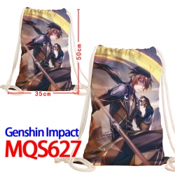 Genshin Impact Canvas Drawstri...