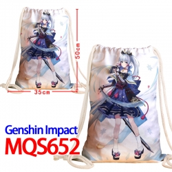 Genshin Impact Canvas Drawstri...