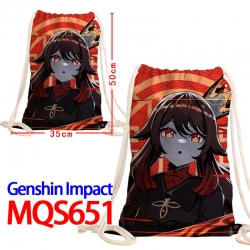 Genshin Impact Canvas Drawstri...