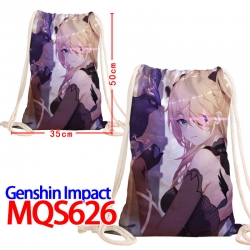 Genshin Impact Canvas Drawstri...