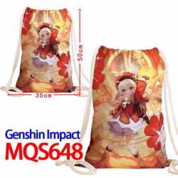 Genshin Impact Canvas Drawstri...