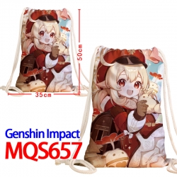 Genshin Impact Canvas Drawstri...