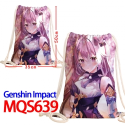 Genshin Impact Canvas Drawstri...