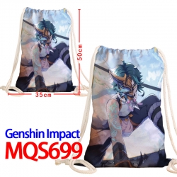 Genshin Impact Canvas Drawstri...