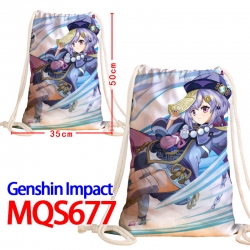 Genshin Impact Canvas Drawstri...