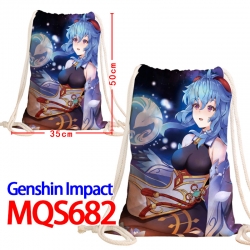 Genshin Impact Canvas Drawstri...