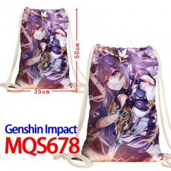 Genshin Impact Canvas Drawstri...