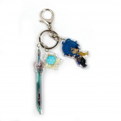 Genshin Impact Epoxy Keychain ...