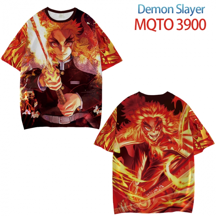 Demon Slayer Kimets Full color printed short sleeve T-shirt from XXS to 4XL MQTO 3900