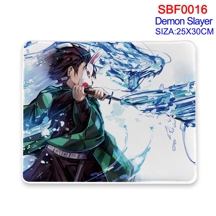 Demon Slayer Kimets Anime peripheral mouse pad 25X30CM SBF-016