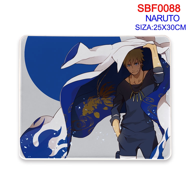 Naruto Anime peripheral mouse pad 25X30CM  SBF-088