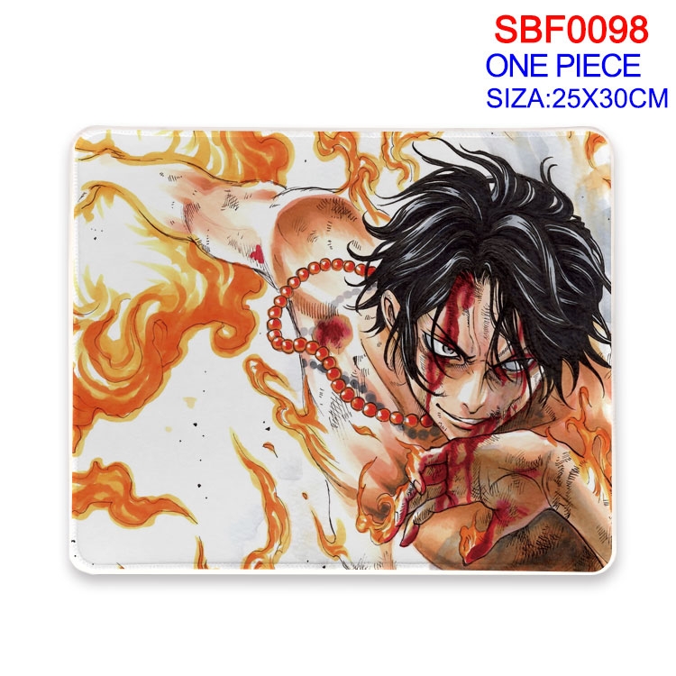 One Piece Anime peripheral mouse pad 25X30CM SBF-098
