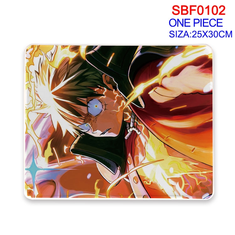 One Piece Anime peripheral mouse pad 25X30CM SBF-102