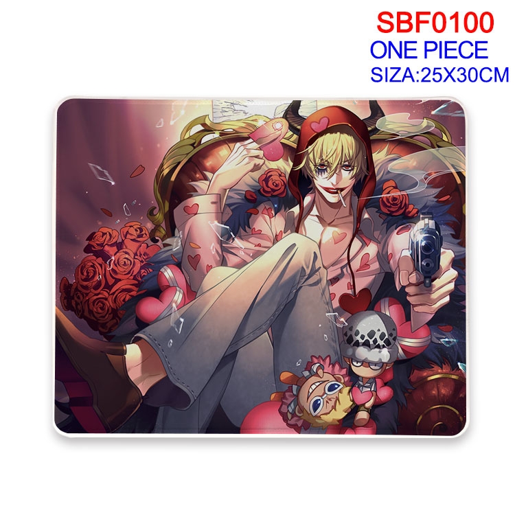 One Piece Anime peripheral mouse pad 25X30CM  SBF-100
