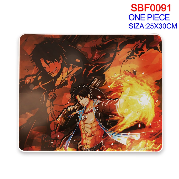 One Piece Anime peripheral mouse pad 25X30CM  SBF-091