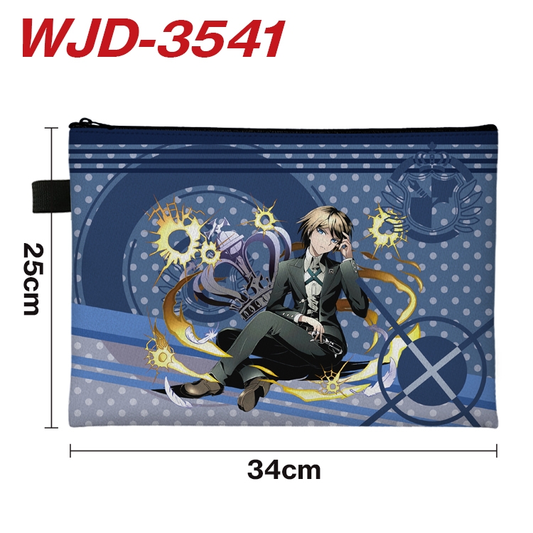 Dangan-Ronpa Anime Peripheral Full Color A4 File Bag 34x25cm WJD-3541