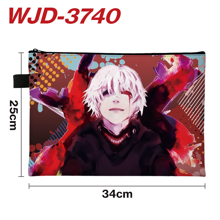 Tokyo Ghoul Anime Peripheral Full Color A4 File Bag 34x25cm WJD-3740