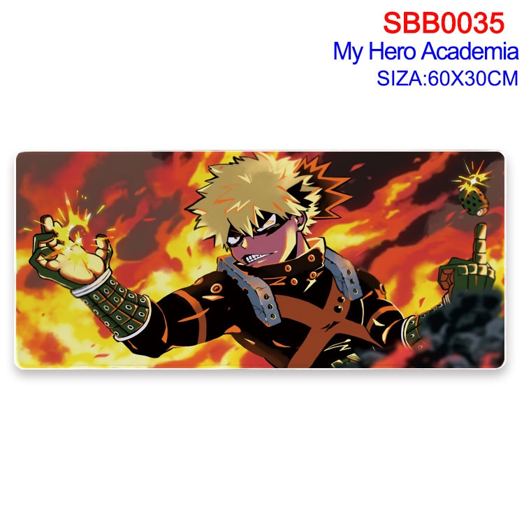 My Hero Academia Anime peripheral mouse pad 60X30CM  SBB-035