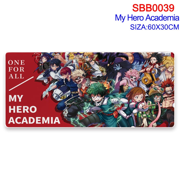 My Hero Academia Anime peripheral mouse pad 60X30CM SBB-039