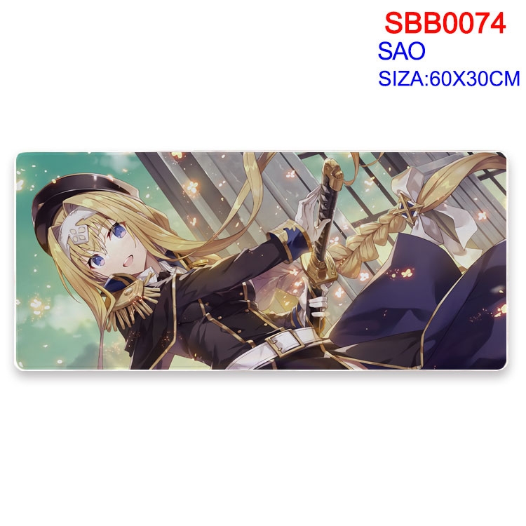 Sword Art Online Anime peripheral mouse pad 60X30CM SBB-074