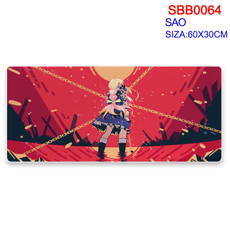 Sword Art Online Anime peripheral mouse pad 60X30CM SBB-064