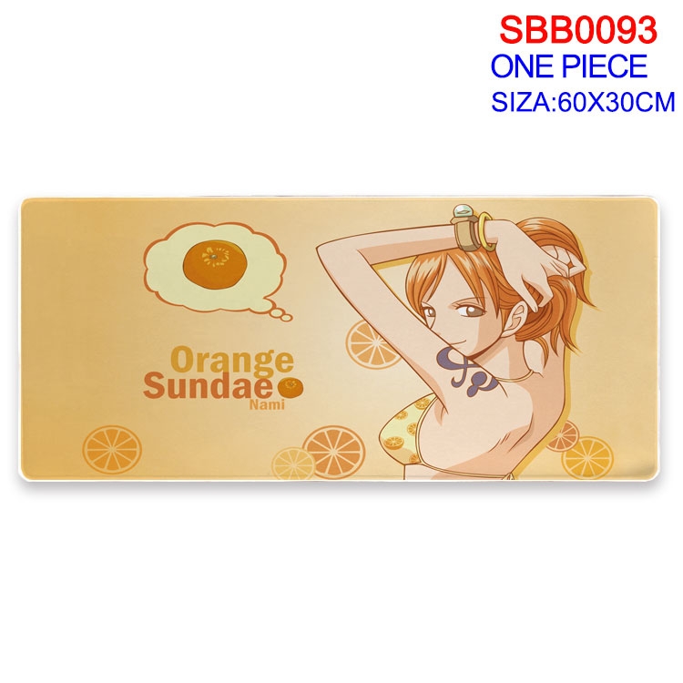 One Piece Anime peripheral mouse pad 60X30CM SBB-093