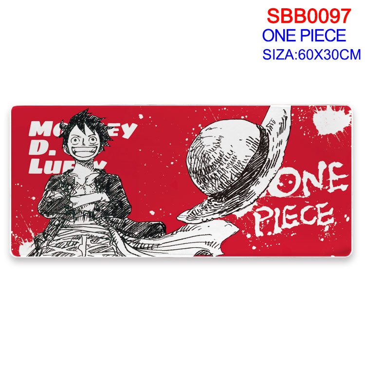 One Piece Anime peripheral mouse pad 60X30CM  SBB-097