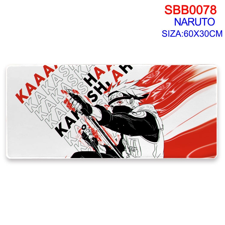 Naruto Anime peripheral mouse pad 60X30CM SBB-078